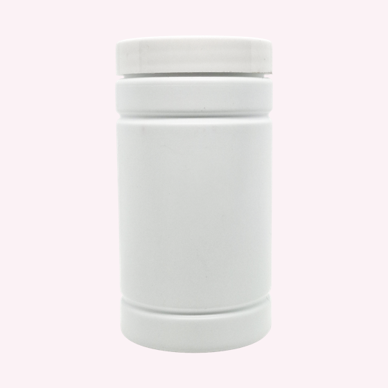 White Pomade Jar